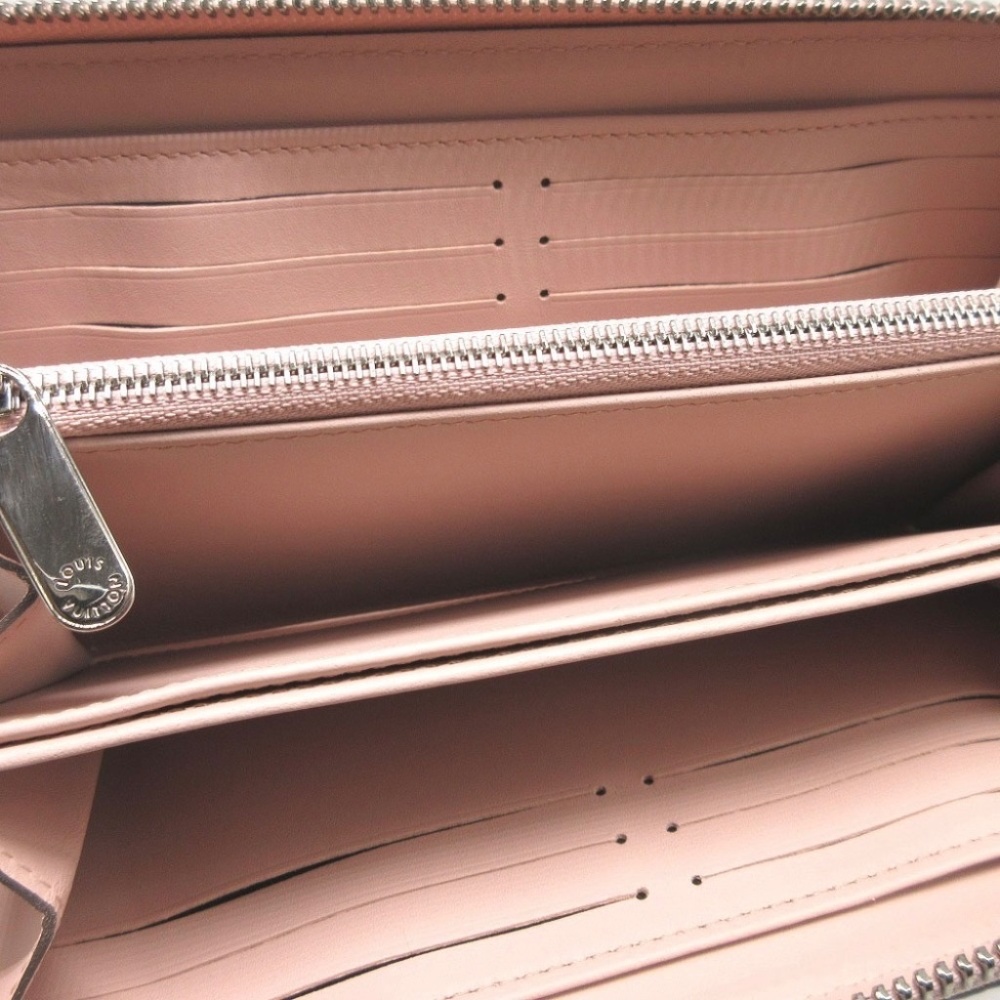 Louis Vuitton Monogram Mahina Zippy Pink Jasmine Wallet - Picture 11 of 13